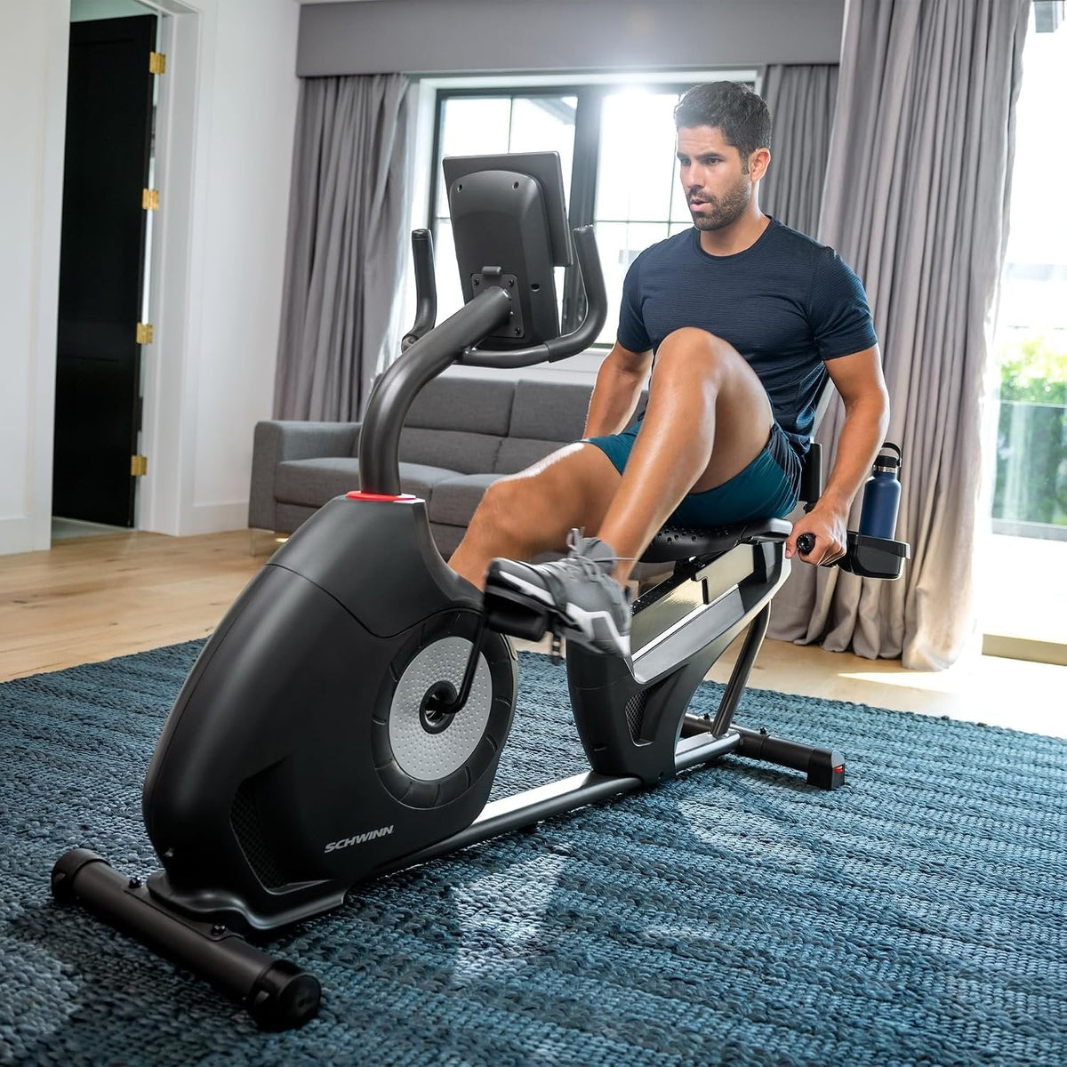 Schwinn Fitness 230 Recumbent Bike with 16 Resistance Levels & Bluetooth Connectivity – 100932