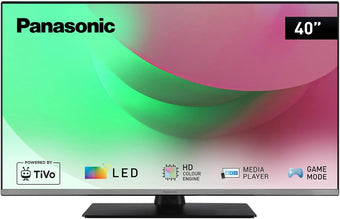 compare product Panasonic TB-40S45AEZ, Series S45 40 Inch Smart TV LED Full HD, 2024, TiVo, Google and Alexa Voice Control, Game Mode, Media Player, HDR, HDMI, WLAN, for un'Esperienza Viewing Ottimale
