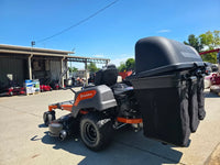 Husqvarna Z254F Special Edition Zero Turn Mower 23HP KAW with 591111401 Triple Bagger