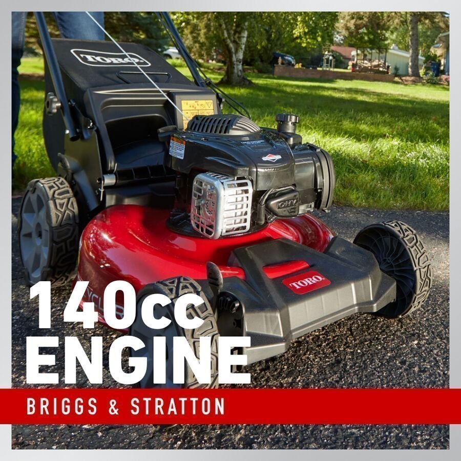 Toro Recycler Push Mower 140cc Briggs & Stratton Engine (21″) #21311