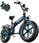 URLIFE T5 Folding Electric Bike – 1500W Peak Motor with 48V 13Ah Battery & 60-80 Mile Range – T5