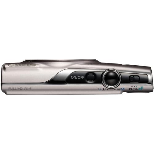 Canon PowerShot ELPH 360 HS A 20.2MP Digital Camera, Silver Bundle