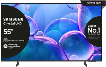 compare product Crystal UHD 4K Smart TV 55'' UE55U7000FUXZT, Crystal 4K Processor, HDR, Smart Experience, OTS Lite & Adaptive Sound, Metal Stream Design, 2025