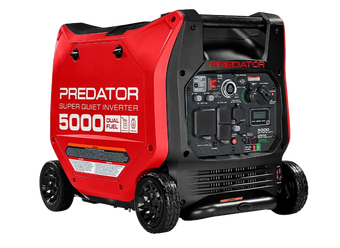 compare product Predator 5000 Watt Dual-Fuel Super Quiet Inverter Generator with Remote Start and CO Secure Technology