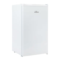 Under Counter Fridge 94L Adjustable Thermostat Reversible Door White