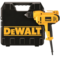 DEWALT 8.0-Amp 3/8 in. Corded Variable Speed Mid-Handle Drill Kit with Case DWD115K