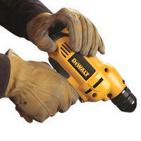 DEWALT 8.0-Amp 3/8 in. Corded Variable Speed Mid-Handle Drill Kit with Case DWD115K