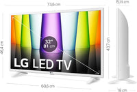 TV 32"" FULLHD EU SMART White USB DVBT2 DVBS2 4CORE AI WEBOS