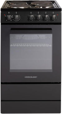 Freestanding Electric Cooker 62L 50cm Black