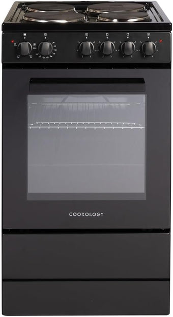 compare product Freestanding Electric Cooker 62L 50cm Black