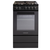 Freestanding Electric Cooker 62L 50cm Black