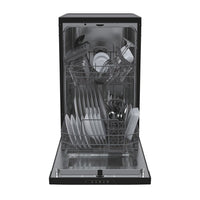 Freestanding Dishwasher 10 Place Settings 45cm Black