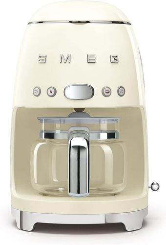 compare product Drip Coffee Machine 1.4L 1050W 10 Cup Auto-Start Cream