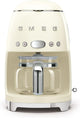 Drip Coffee Machine 1.4L 1050W 10 Cup Auto-Start Cream