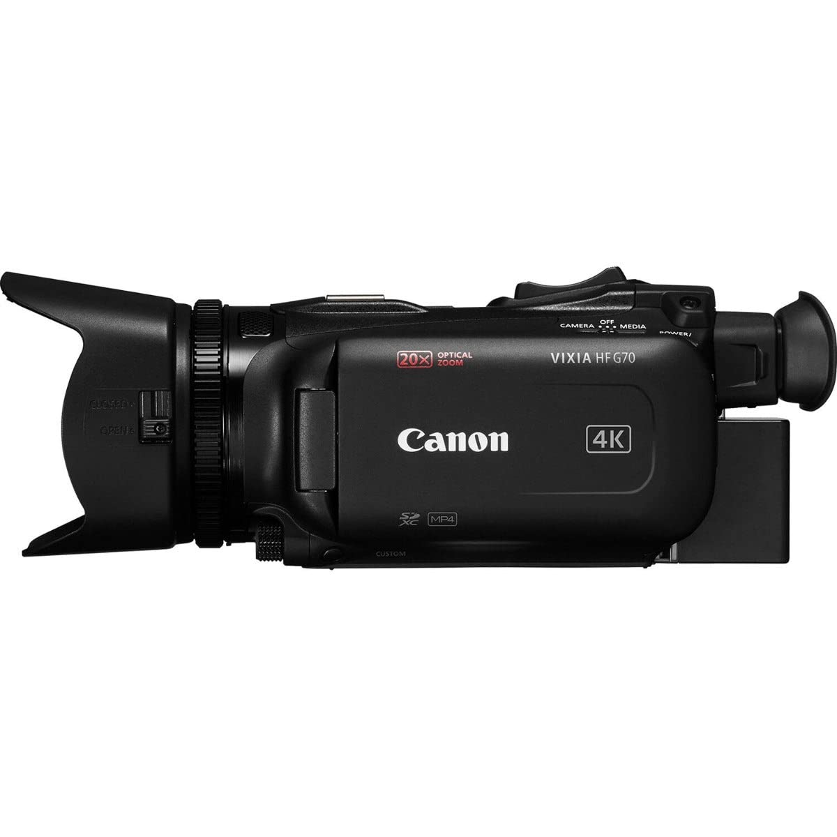 Canon VIXIA HF G70 4K Camcorder with 20x Optical Zoom