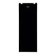 Freestanding Larder Fridge 241L 144Cm Reversible Door Mark-Proof Finish Black