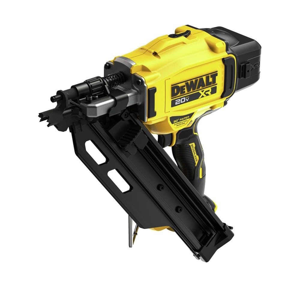 DEWALT 20V MAX 30-Degree Cordless Framing Nailer, Tool Only