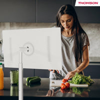 Thomson Go 32" TV (81 cm), TV Android Portable - HD Ready (1366x768), Voice Control, Bluetooth 5.1, Wi-Fi, funzione hotspot, autonomia up to 4 Hours