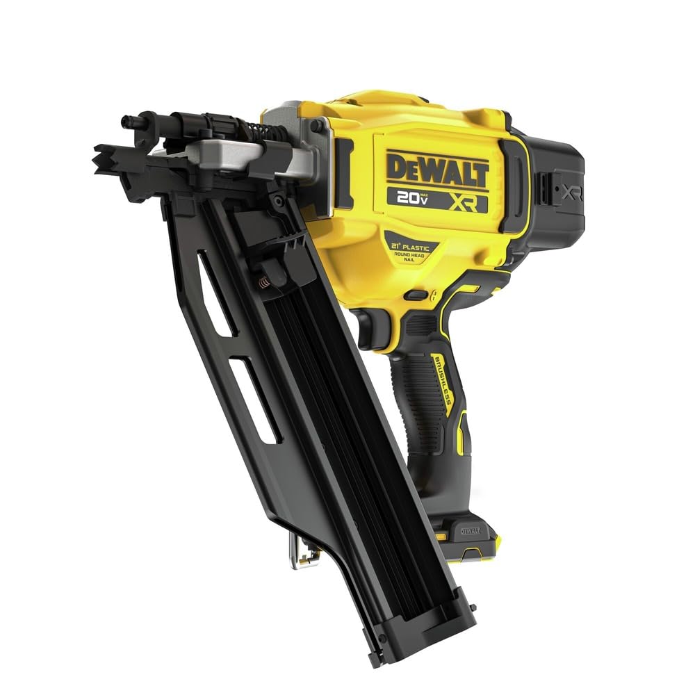 DEWALT 20V MAX 21-Degree Cordless Framing Nailer, Tool Only