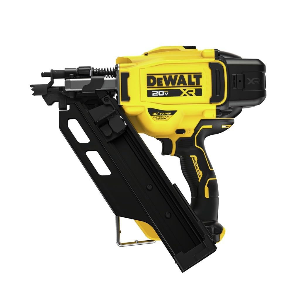 DEWALT 20V MAX 30-Degree Cordless Framing Nailer, Tool Only