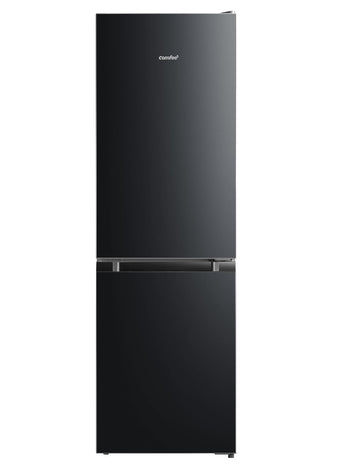 compare product Freestanding Fridge Freezer 174L Low Frost Adjustable Thermostat LED Black
