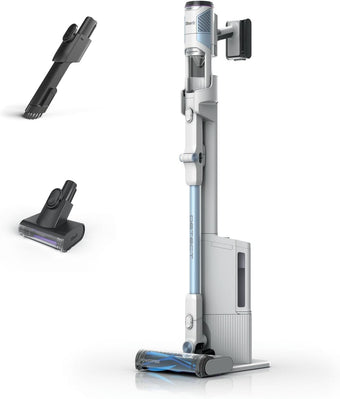 compare product Cordless Stick Vacuum Cleaner 60 Mins Auto-Empty System Anti Hair Wrap Cloudy Blue
