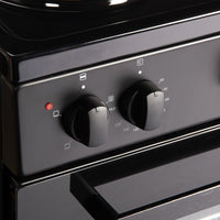 Freestanding Electric Cooker 62L 50cm Black