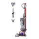Upright Bagless Vacuum Cleaner 700W Self-Detangling Pet Hair Nickel/Silver