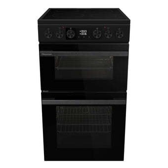 compare product Electric Cooker 69L/43L Double Oven Air Fry Mode Ceramic Hob Black