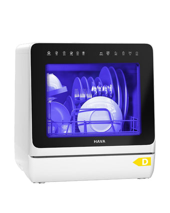 compare product Countertop Dishwasher 5L 8 Programs With Water Softener Black