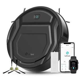 compare product Robot Vacuum And Mop 5000Pa Carpet Boost 120 Min Black