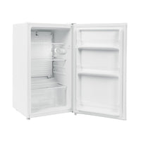 Under Counter Fridge 94L Adjustable Thermostat Reversible Door White