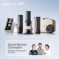Portable Espresso Machine 20 Bar Self-Heating USB-C Space Grey