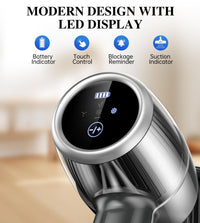 Stick Vacuum 350W 2500mAh 60 Min Runtime Anti-Tangle Grey