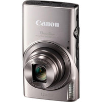 Canon PowerShot ELPH 360 HS A 20.2MP Digital Camera, Silver Bundle