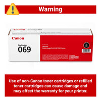 Canon 069 Standard-Yield Toner Cartridge 4-Pack, Black, Cyan, Magenta and Yellow
