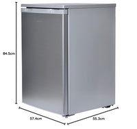 Under Counter Larder Fridge 133L 55cm Silver Reversible Door