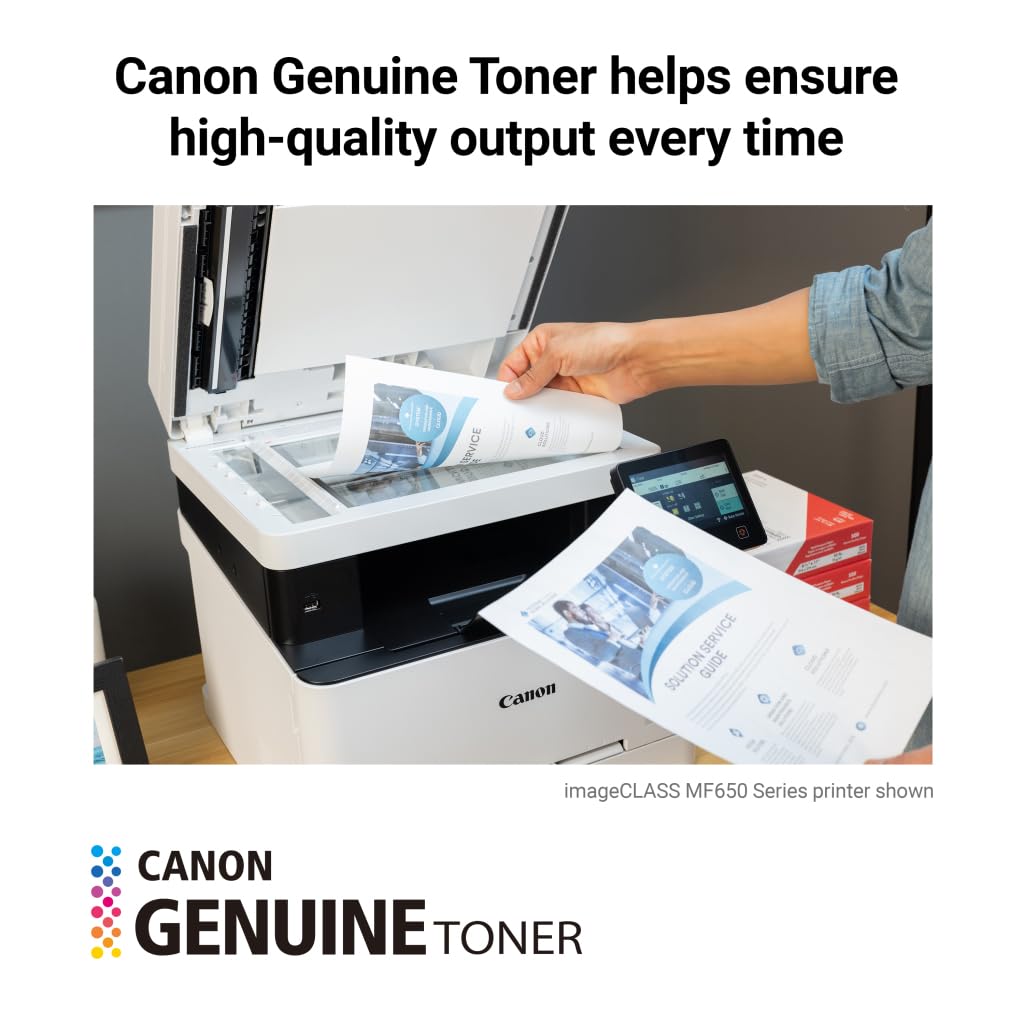 Canon 067 Standard-Yield Toner Cartridge 4-Pack, Black, Cyan, Magenta and Yellow