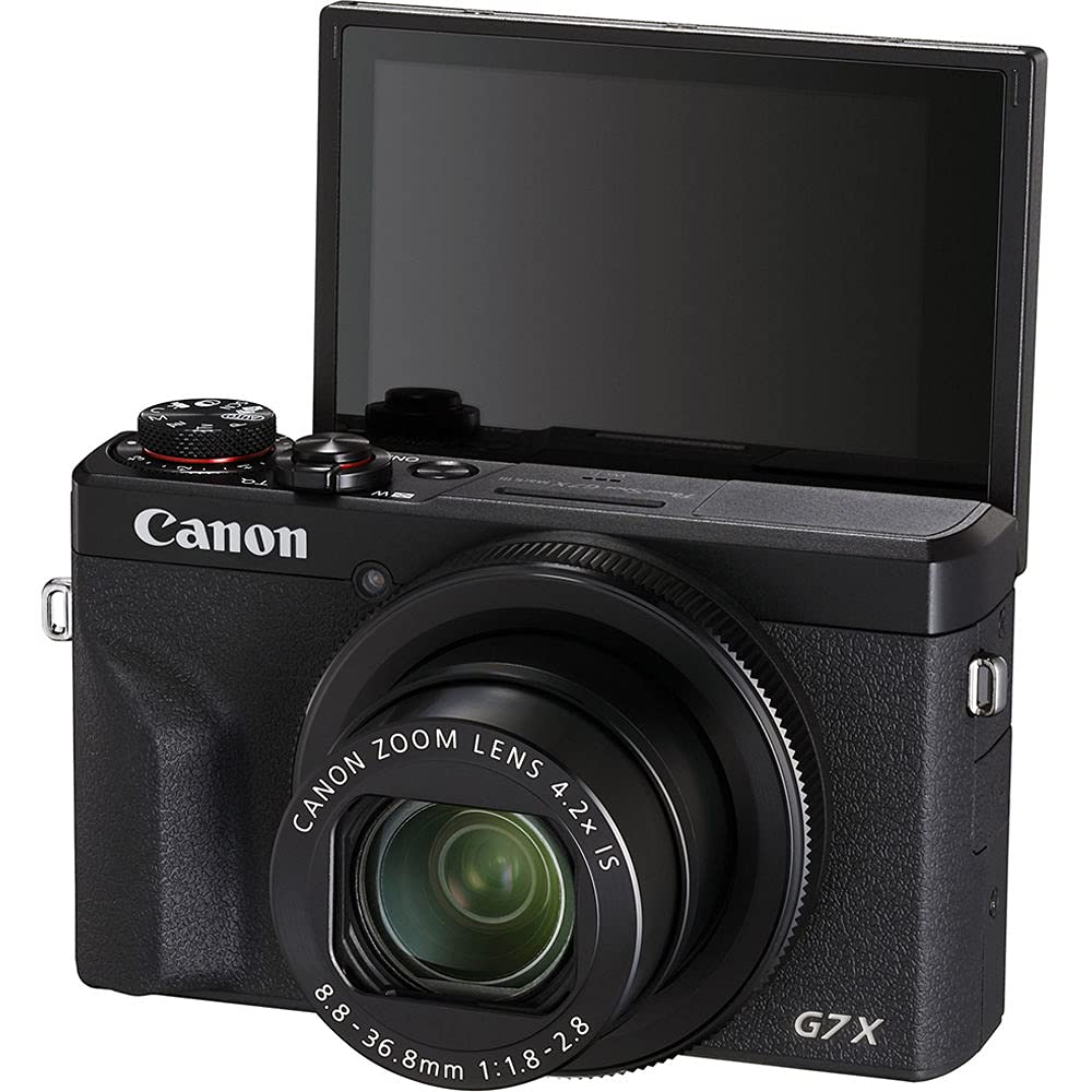 Canon PowerShot G7 X Mark III 20.1MP Digital Camera Vlogging Bundle