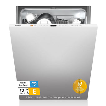 compare product Built-In Dishwasher 12 Place Settings 8 Programs 47dB White