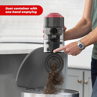 Cordless Stick Vacuum Cleaner 450W 45kPa Suction 60min Runtime Red