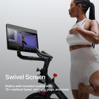 Peloton Cross Training Bike with 21.5″ HD Swivel Touchscreen & 100 Resistance Levels – BA05-DC07
