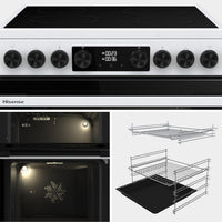 Freestanding Electric Cooker 130L 60cm White