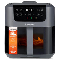 Dual Basket Air Fryer 7.6L 1700W 8 Functions Black