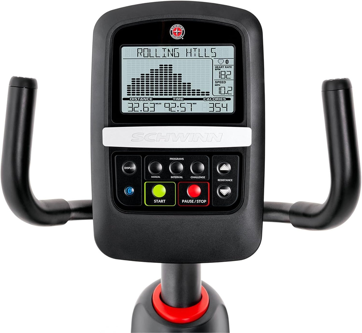 Schwinn Fitness 230 Recumbent Bike with 16 Resistance Levels & Bluetooth Connectivity – 100932