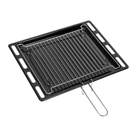 Freestanding Electric Single Cavity Cooker 68L 4 Ceramic Hobs Black