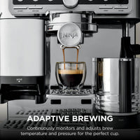 3-In-1 Espresso Cold Brew Filter Coffee Machine 25 Grind Settings Silver