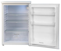 Under Counter Larder Fridge 127L Adjustable Thermostat White Reversible Door
