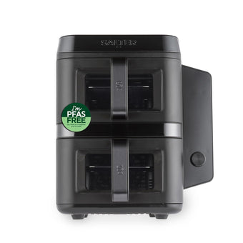 compare product Double Stack Air Fryer 9L 2400W 12 Functions Black