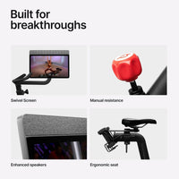 Peloton Cross Training Bike with 21.5″ HD Swivel Touchscreen & 100 Resistance Levels – BA05-DC07